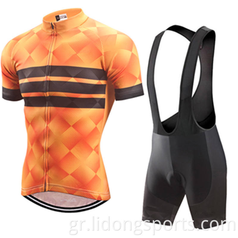Αναπνεύσιμο αντι-UV ποδήλατο φορέματα κοντό μανίκι ποδηλασία φανέλα για άνδρες